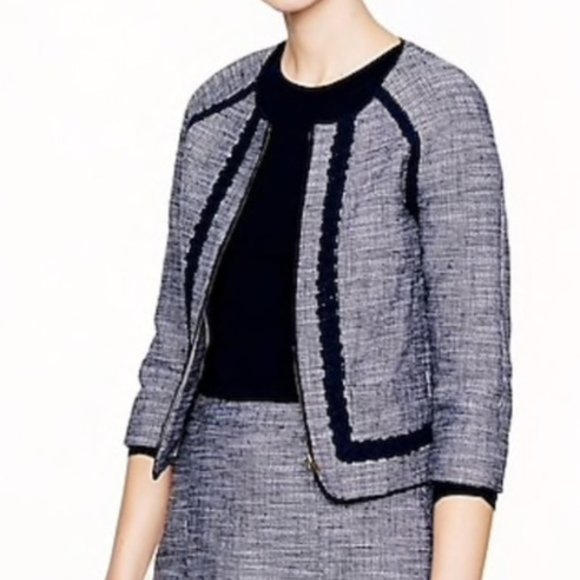 NWOT J.Crew tweed blazer women's size 6 (G30) - Picture 1 of 7
